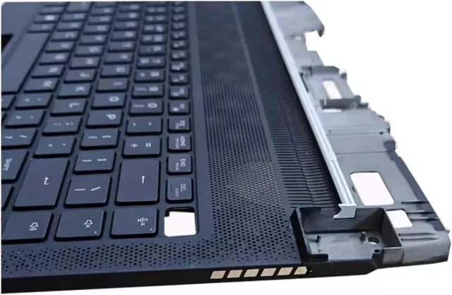 For Alienware X14 R1 Laptop Palmrest US Keyboard Y7YTK 52P24 H6 B5 Top ...