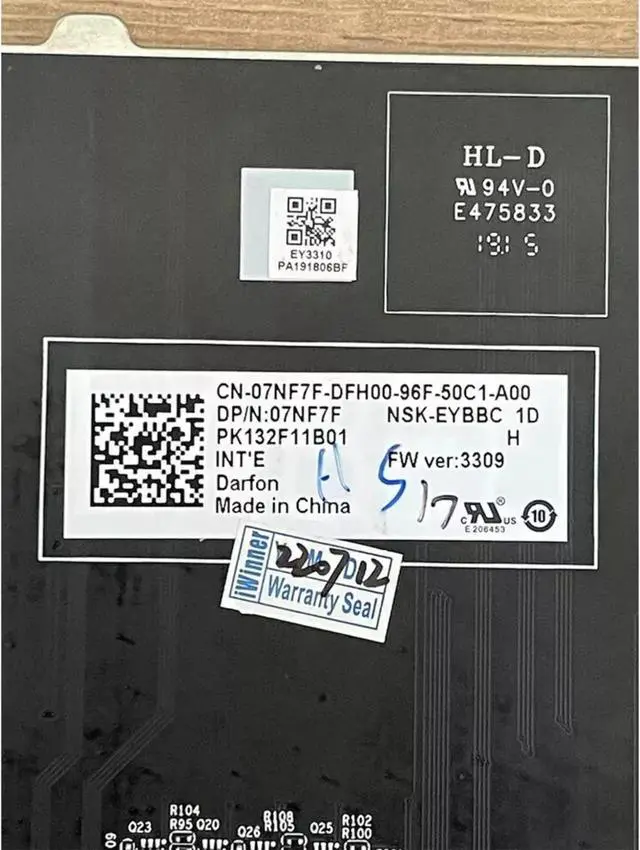Alt view image 4 of 5 - for Alienware 17 R5 51M 062W10 62W10 RGB Keyboard Backlit Backlit Laptop