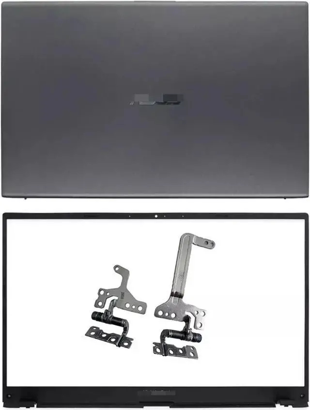 Main image of LCD Back Cover Bezel Hinges Top Lid Gray For VivoBook X512 X512U V5000F