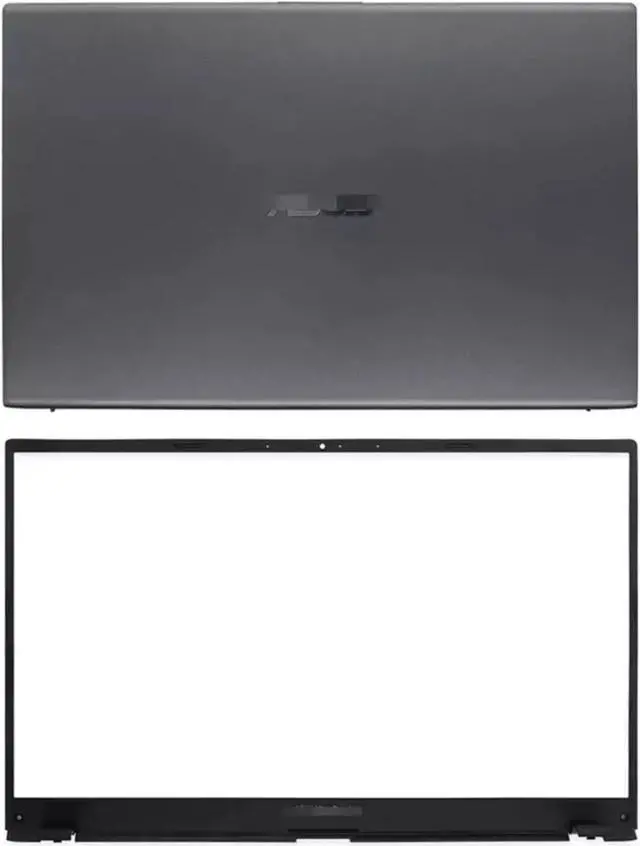 Alt view image 4 of 7 - LCD Back Cover Bezel Hinges Top Lid Gray For VivoBook X512 X512U V5000F