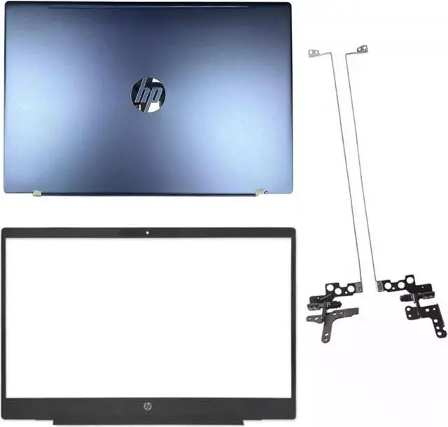 Main image of For Pavilion 15-CS 15-CW LCD Back Cover Screen Hinges Fog Blue L51799-001 Lid
