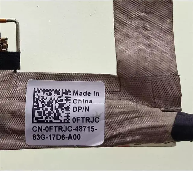 Alt view image 2 of 5 - LCD LVD Display CABLE FOR Inspiron 13 5368 5378 5379 P69G 0FTRJC Laptop