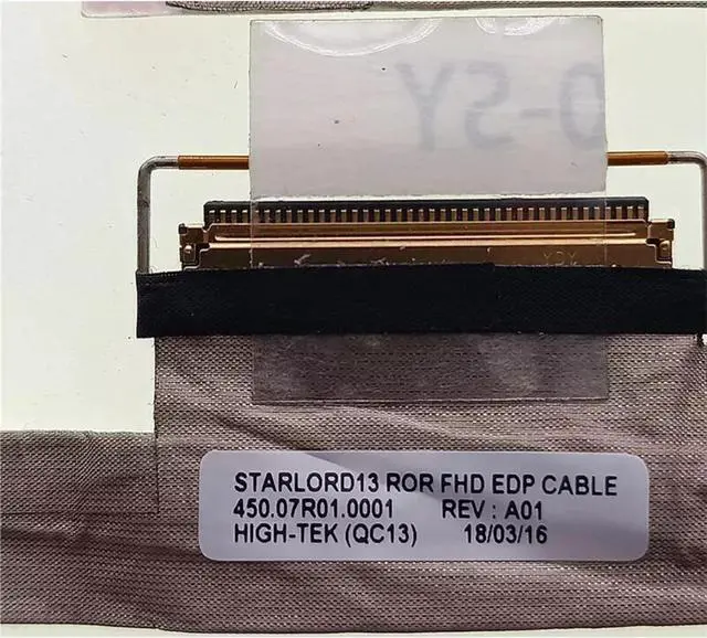 Alt view image 3 of 5 - LCD LVD Display CABLE FOR Inspiron 13 5368 5378 5379 P69G 0FTRJC Laptop