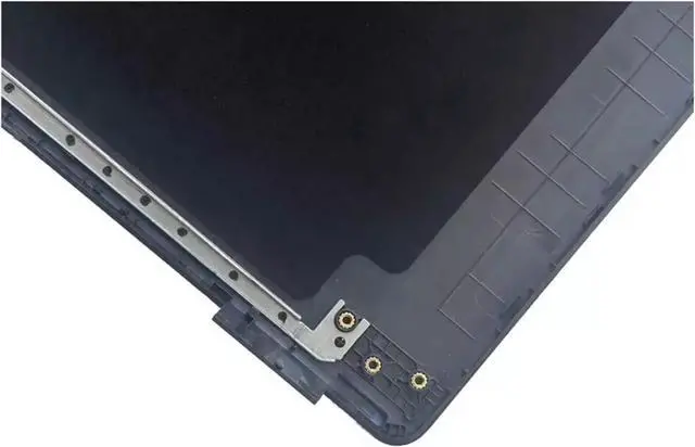 Alt view image 2 of 6 - LCD Rear Back Cover Bezel Hinges For Dell Latitude 3510 E3510 08XVW9 Top Lid
