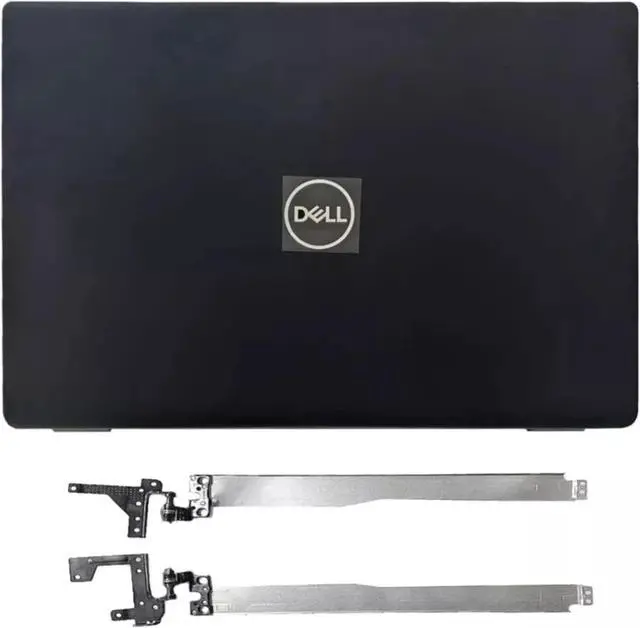 Alt view image 4 of 6 - LCD Rear Back Cover Bezel Hinges For Dell Latitude 3510 E3510 08XVW9 Top Lid