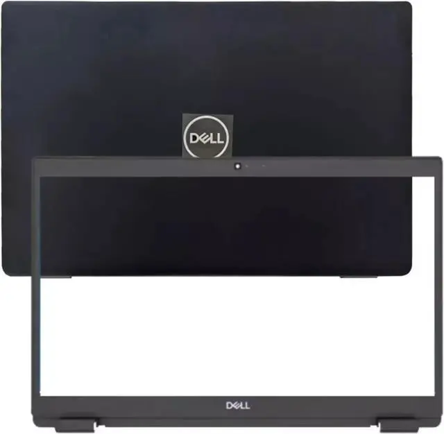 Alt view image 5 of 6 - LCD Rear Back Cover Bezel Hinges For Dell Latitude 3510 E3510 08XVW9 Top Lid