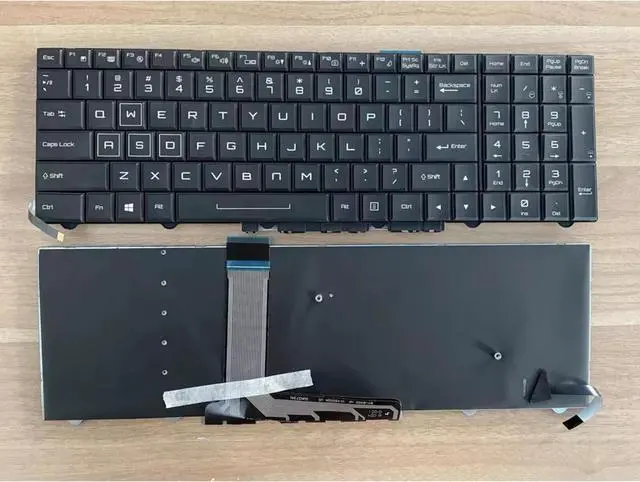 Alt view image 2 of 2 - Keyboard for Clevo P750DM P750ZM P750ZM-G P751DM-G P751ZM US Layout Backlit