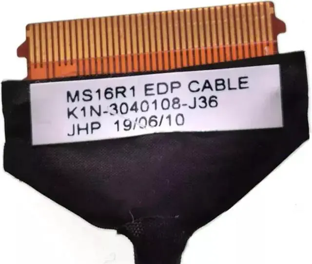 Alt view image 3 of 4 - For GF63 MS16R1 EDP LCD LVDS Video Display CABLE K1N-3040108-J36 30 PIN