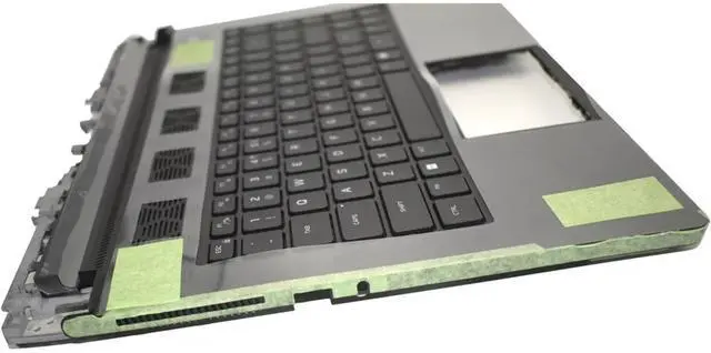 Alt view image 2 of 4 - 0P3H1 Palmrest Upper Case US Non-Backlit Keyboard for Alienware M15 R5 R6