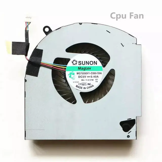 Alt view image 2 of 4 - CPU & GPU Cooling Fan For Alienware 17 R4 R5 P31E ALW17C 04RFW1 Laptop