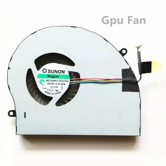Alt view image 3 of 4 - CPU & GPU Cooling Fan For Alienware 17 R4 R5 P31E ALW17C 04RFW1 Laptop