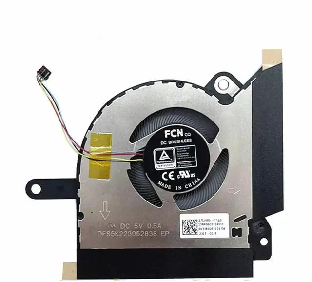 Alt view image 3 of 5 - CPU & GPU Cooling Fan For ROG Flow X13 GV301QC GV301QE GV301QH FMQM Laptop