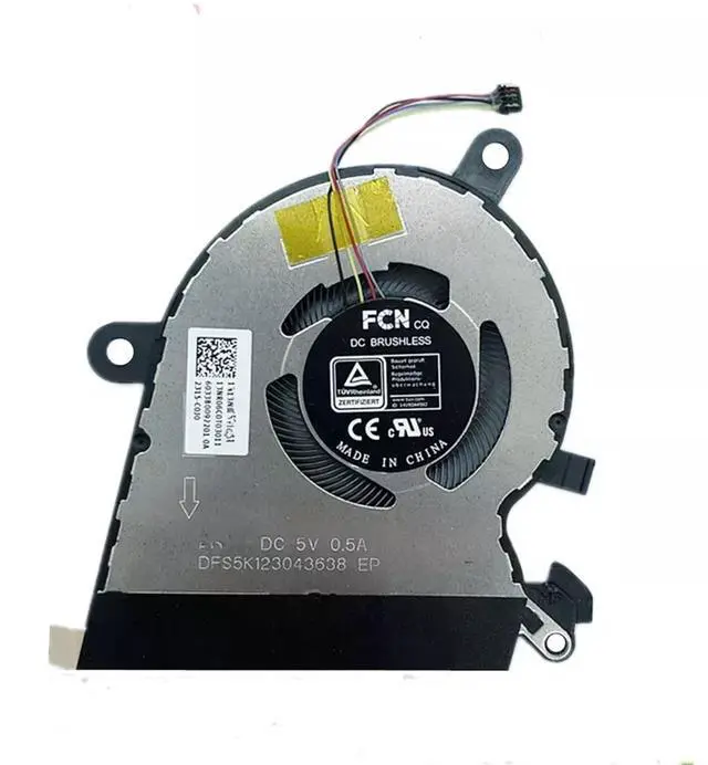 Alt view image 2 of 5 - CPU & GPU Cooling Fan For ROG Flow X13 GV301QC GV301QE GV301QH FMQM Laptop