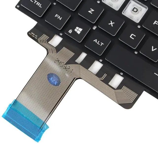 Alt view image 2 of 3 - US Keyboard for ROG Strix G17 G713 G713Q G713QE Laptop RGB Backlit