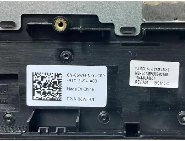 Alt view image 2 of 3 - Laptop US Keyboard Top Palmrest RGB For G7 7790 17-7790 US 06WFHN 6WFHN
