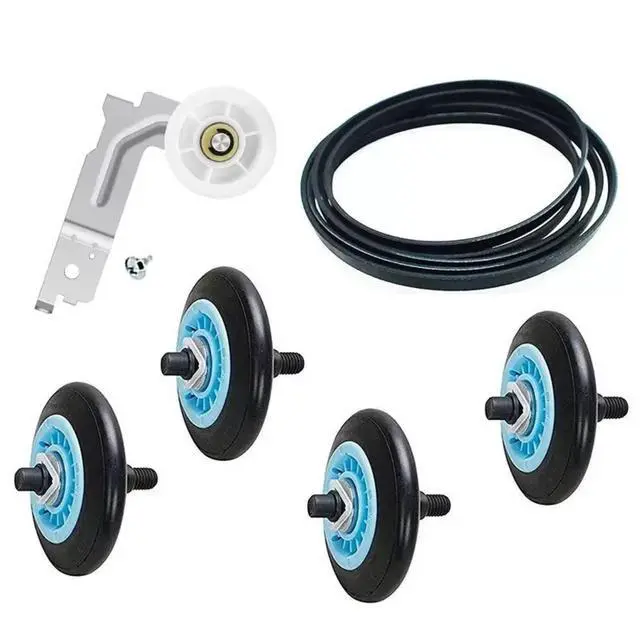 Alt view image 4 of 4 - For Dryer Repair Kit Set DC97-16782A Roller 6602-001655 Belt DC93-00634A