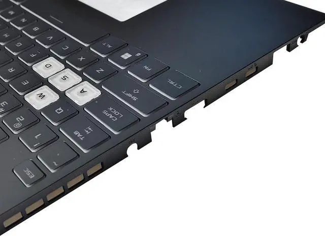 Alt view image 3 of 3 - New For TUF Gaming FX507 FA507 FX517 A15 F15 Palmrest with Backlit Keyboard