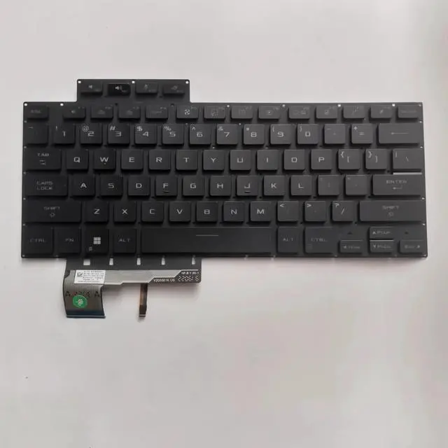 Alt view image 2 of 4 - New for ROG 16 Zephyrus M16 GU604 GU604VI GU604VY 2023 US keyboard backlit