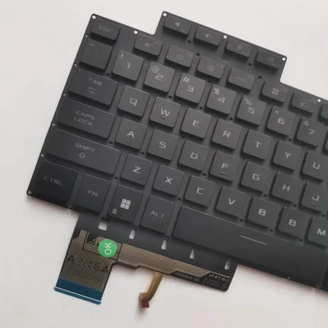 Alt view image 4 of 4 - New for ROG 16 Zephyrus M16 GU604 GU604VI GU604VY 2023 US keyboard backlit