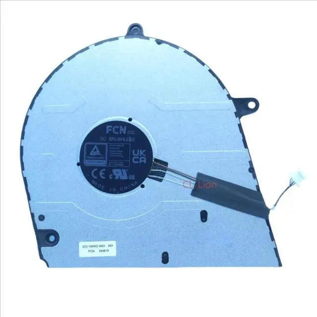 Alt view image 2 of 2 - CPU Cooling Fan Laptop For Inspiron 16 7640 2-in-1 NT0KY 0NT0KY
