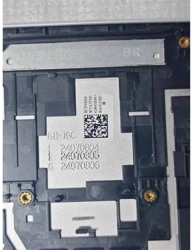 Alt view image 2 of 5 - for EliteBook 660 G11 Palmrest Top Case Keyboard Backlit 665 G11 N97246-001