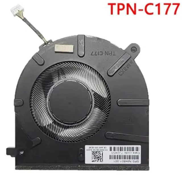 Main image of For Pavilion 16-AG TPN-C178 C177 Laptop CPU Cooling Fan DC 5V N94801-001 Part