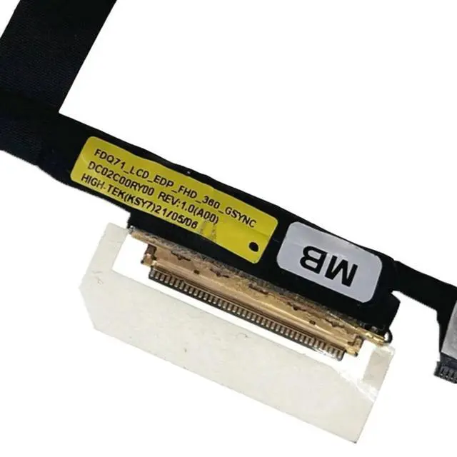 Alt view image 2 of 4 - For Alienware M17 R3 R4 Replacement FHD 360HZ LCD Screen Cable 02C1T7 LCD