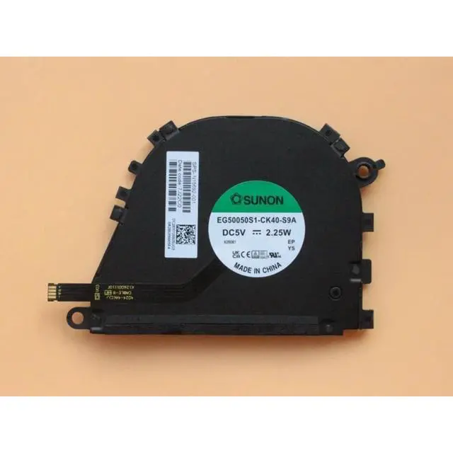 Alt view image 2 of 3 - CPU Cooling Fan DC5V For Envy X360 13-BF Replacement TPN-C161 N15692-001