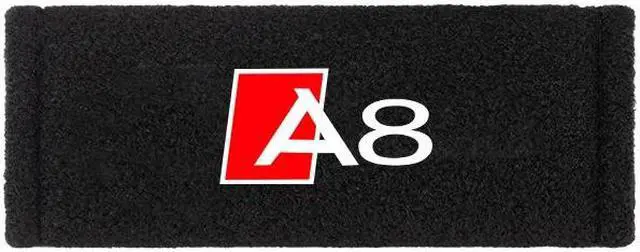 Alt view image 2 of 7 - GOPUAMO Velvet cloth Car Roof Armrest Gloves for Audi A8 - Left Right door 2 Piece Covers, Soft & Comfortable, Anti-Slip, Durable Red