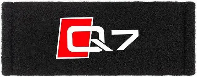 Alt view image 2 of 7 - GOPUAMO Velvet cloth Car Roof Armrest Cover for Audi Q7 - Left Right door 2 Piece Covers, Soft & Comfortable, Anti-Slip, Durable