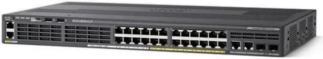 Main image of WS-2960-X 24 GigE(8 PoE), 2 x 1G SFP, 2 X 10/100/1000 BT,  LAN Base(WS-C2960X-24PSQ-L)