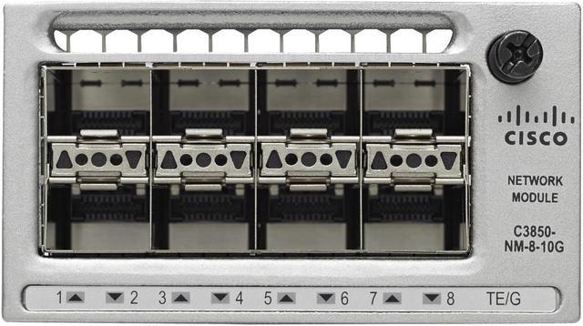 Main image of Expansion Module - 10 Gigabit SFP+ / SFP (mini-GBIC) x 8 (C3850-NM-8-10G)