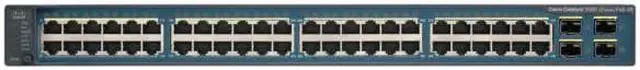 Main image of Catalyst 3650V2-48FS-S - switch - 48 ports - managed - rack-mountable