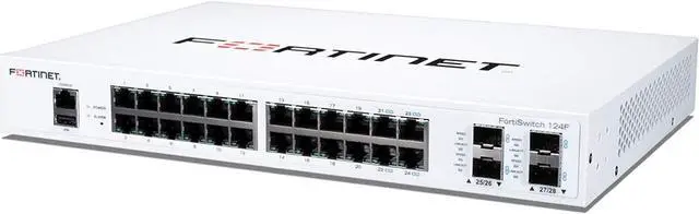 Main image of Fortinet FortiSwitch 124F - switch - 24 ports - managed - rack-mountable (FS-124F)