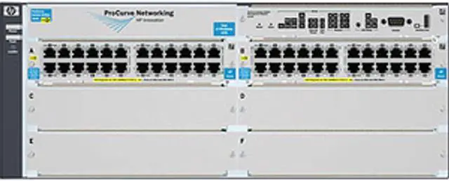 Main image of HP 5406-44G-PoE+-2XG v2 zl Switch J9533A