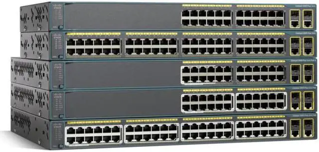 Main image of Catalyst C2960- Switch - 48 ports - managed - rack-mountable WS-C2960+48TC-S