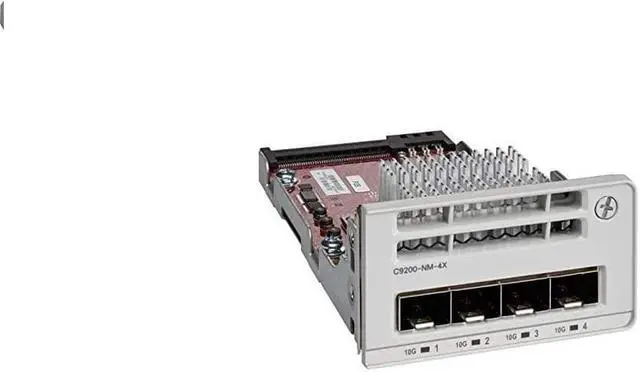 Main image of Catalyst 9200 Series Network Expansion Module - C9200-NM-4X