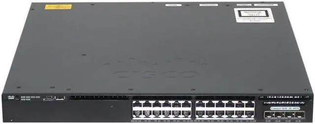 Main image of Catalyst 3650-24TS-E - switch - 24 ports - managed - rack-mountable WS-C3560-24TS-E