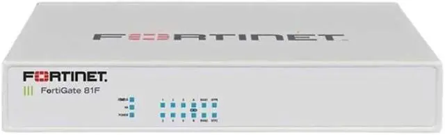 Main image of Fortinet FortiGate 81F - security appliance - with 3 years 24x7 FortiCare Support + 3 years FortiGuard Unified Threat (FG-81F-BDL-950-36)