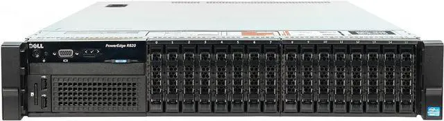 Main image of Dell PowerEdge R820 Server 4X E5-4640v2 2.20Ghz 40-Core 512GB H710 (re-newed)