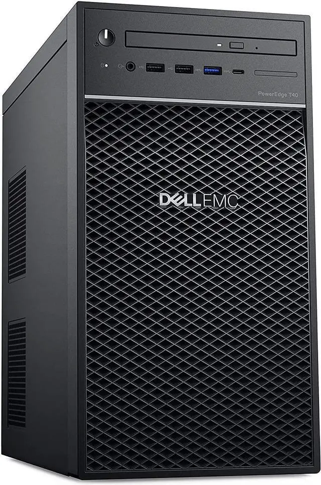 Main image of Dell PowerEdge T40 Server, BTX Intel Xeon E-2224G 3.5GHz, 8GB 2666MT/s DDR4, 1TB 7.2K RPM SATA (re-newed)