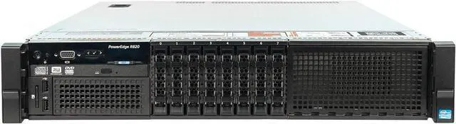 Main image of DELL PowerEdge R820 Server 4X 2.20Ghz E5-4620 8C 256GB 8X 600GB 10K SAS Economy (Re-newed)