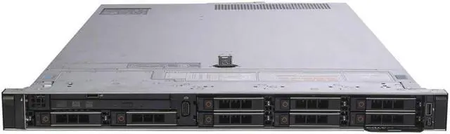 Main image of Dell PowerEdge R640 8 x 2.5" Hot Plug 2x Silver 4208 Eight Core 2.1Ghz 32GB RAM 480GB SSD H730P (re-newed)