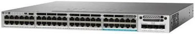 Main image of Catalyst C3850-48U Switch Layer 2- Access Layer - 48 * 10/100/1000 Ethernet UPOE ports - LAN Base - managed (WS-C3850-48U-L)