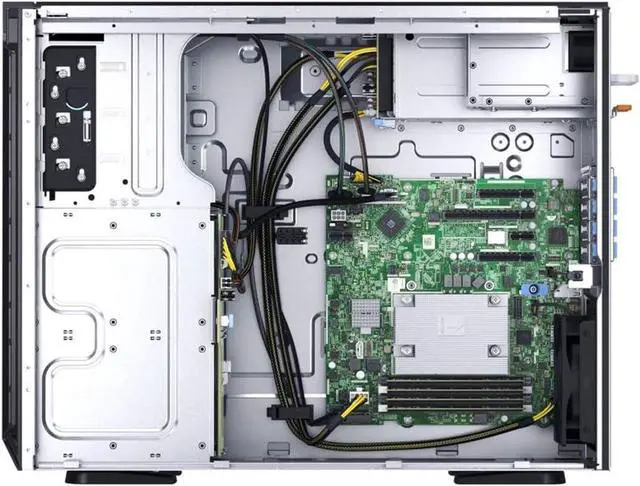 Alt view image 5 of 5 - Dell PowerEdge T340 Tower Server, Windows 2019 STD OS, Intel Xeon E-2124 Quad-Core 3.3GHz 8MB, 32GB DDR4 RAM, 8TB Storage, RAID, Single PSU (Re-newed)