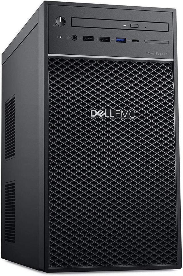 Main image of Dell PowerEdge T40 Server, BTX Intel Xeon E-2224G 3.5GHz, 8GB 2666MT/s DDR4, 1TB 7.2K RPM SATA (re-newed)