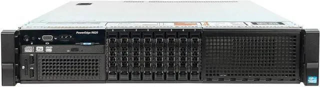 Main image of DELL PowerEdge R820 Server 4X 2.20Ghz E5-4620 8C 256GB 8X 600GB 10K SAS Economy (Re-newed)