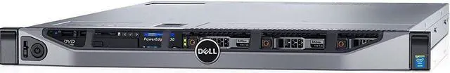 Main image of Dell PowerEdge R630 Server with Intel Xeon E5-2620 v4 8-Core 2.1GHz CPU, 32GB DDR4 RAM, 3.84TB SSD, RAID, Rail Kit (re-newed)