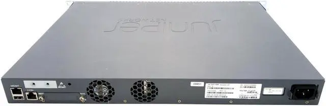 Alt view image 2 of 2 - Juniper EX3300-24P Layer 3 Switch - 24 x Gigabit Ethernet Network, 4 x 10 Gigabit Ethernet Expansion Slot - Manageable