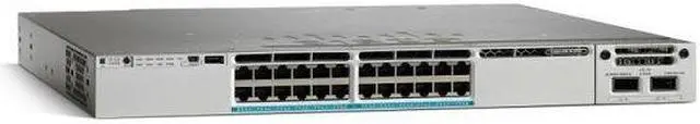 Main image of Catalyst 3850 Switch Layer 2- Access Layer - 24 * 10/100/1000 Ethernet, UPOE ports - LAN Base - managed WS-C3850-24U-L